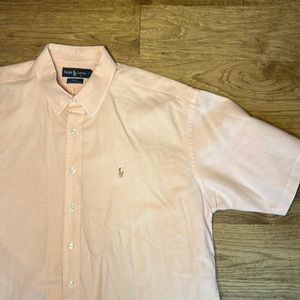 Ralph Lauren Blake Short Sleeve Button Down XXL